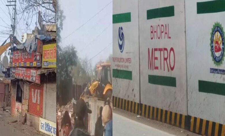 अल्पना तिराहा और रेलवे स्टेशन के बीच हुई कार्रवाई, अब ईरानी खेमे के अतिक्रमण की बारी अल्पना तिराहा और रेलवे स्टेशन के बीच हुई कार्रवाई, अब ईरानी खेमे के अतिक्रमण की बारी