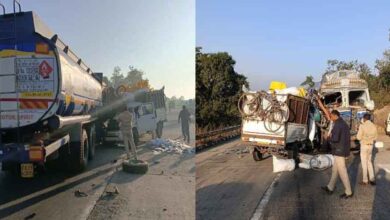 छत्तीसगढ़-कोरबा में डीजल ट्रक और पिकअप में आमने-सामने की भिड़ंत, 1 की मौत और 4 घायल