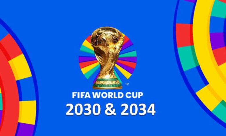 फीफा ने 2030 और 2034 वर्ल्ड कप के मेज़बान देशों का किया ऐलान फीफा ने 2030 और 2034 वर्ल्ड कप के मेज़बान देशों का किया ऐलान