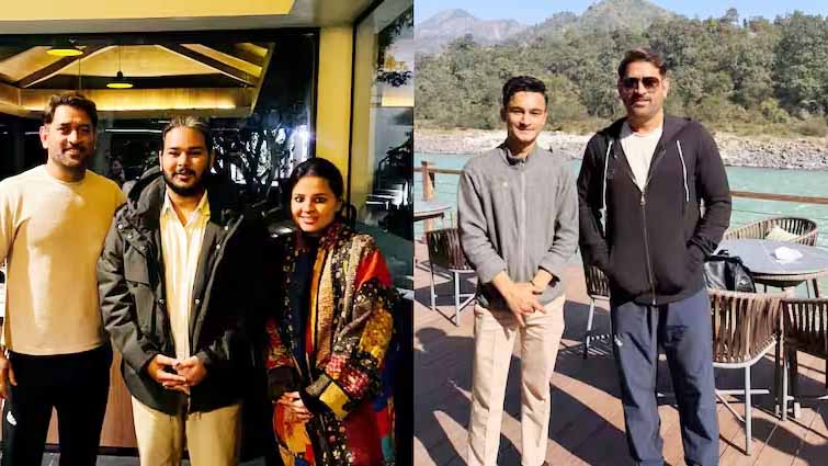 “MS Dhoni ने पहाड़ों के बीच लगाए ठुमके, IPL 2025 से पहले दिखा थाला का मजेदार डांस” “MS Dhoni ने पहाड़ों के बीच लगाए ठुमके, IPL 2025 से पहले दिखा थाला का मजेदार डांस”