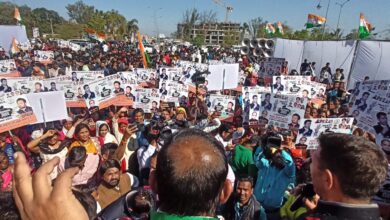 विधानसभा नहीं घेर सके कांग्रेस नेता, दी गिरफ्तारी