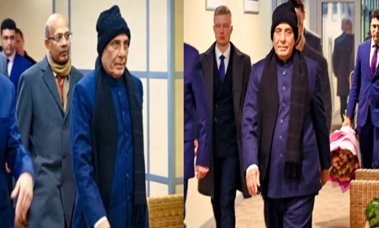 मॉस्को दौरे पर पहुंचे राजनाथ सिंह, पुतिन से मुलाकात में रक्षा सहयोग और सुरक्षा पर होगी बातचीत