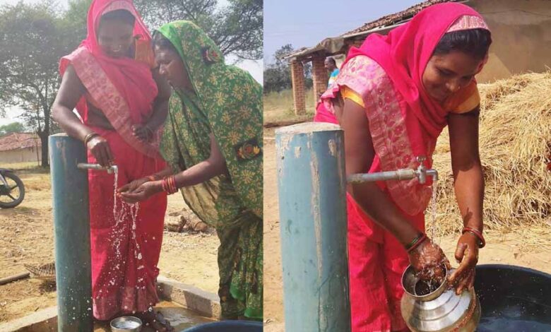 सरस्वती बाई की जल जीवन मिशन ने बदली जिंदगी सरस्वती बाई की जल जीवन मिशन ने बदली जिंदगी