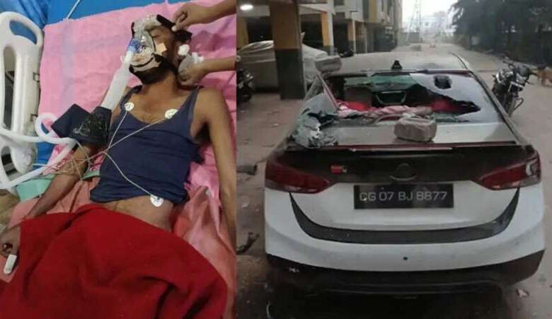 ग्रीन वैली में शराबी युवकों ने गार्ड को कार से उड़ाया, गंभीर हालत में अस्पताल में भर्ती ग्रीन वैली में शराबी युवकों ने गार्ड को कार से उड़ाया, गंभीर हालत में अस्पताल में भर्ती