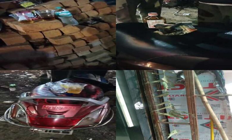 थाना अयोध्यानगर, जोन -2 पुलिस की खुले स्थानो में शराब पीने वालो पर कार्यवाही की गयी अभियान चलाकर कार्यवाही थाना अयोध्यानगर, जोन -2 पुलिस की खुले स्थानो में शराब पीने वालो पर कार्यवाही की गयी अभियान चलाकर कार्यवाही