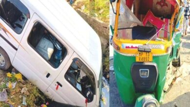 उज्जैन: तेज रफ्तार कार और ऑटो में टक्कर, हादसे में पिता-पुत्री की मौत