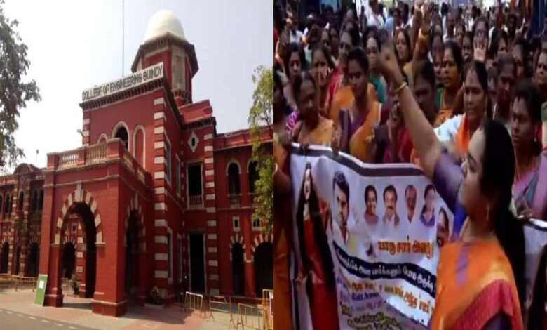 भाजपा महिला कार्यकर्ताओं ने डीएमके के खिलाफ किया प्रदर्शन, पुलिस ने हिरासत में लिया भाजपा महिला कार्यकर्ताओं ने डीएमके के खिलाफ किया प्रदर्शन, पुलिस ने हिरासत में लिया
