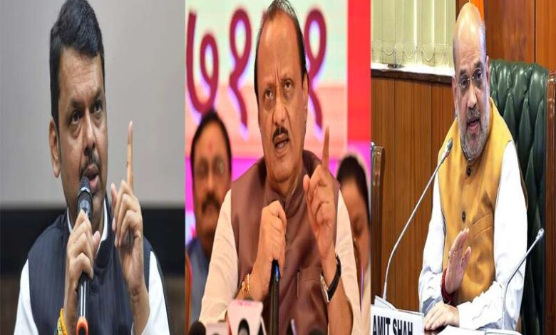 संकट में फडणवीस सरकार, दिल्ली पहुंचे अजित पवार ने शाह के सामने रखी अपनी बात संकट में फडणवीस सरकार, दिल्ली पहुंचे अजित पवार ने शाह के सामने रखी अपनी बात