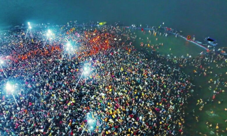 मकर संक्रांति पर 1.32 करोड़ श्रद्धालुओं ने लगाई डुबकी