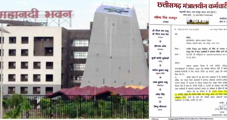 मंत्रालयीन कर्मचारी संघ ने सामान्य प्रशासन विभाग के सचिव को लिखा पत्र, मतदान के दिन छुट्टी देने की मांग मंत्रालयीन कर्मचारी संघ ने सामान्य प्रशासन विभाग के सचिव को लिखा पत्र, मतदान के दिन छुट्टी देने की मांग