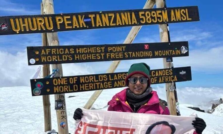 मुख्यमंत्री साय ने पर्वतारोही निशा यादव को किलिमंजारो फतह पर दी बधाई मुख्यमंत्री साय ने पर्वतारोही निशा यादव को किलिमंजारो फतह पर दी बधाई