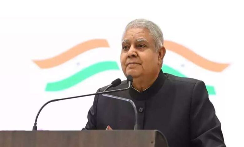 उपराष्ट्रपति धनखड़ ने कहा, संसद में व्यवधान की बजाय चर्चा को प्राथमिकता दें उपराष्ट्रपति धनखड़ ने कहा, संसद में व्यवधान की बजाय चर्चा को प्राथमिकता दें