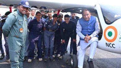 मुख्यमंत्री साय ने जशपुर में विमान उड़ान प्रशिक्षण का शुभारंभ किया, एनसीसी कैडेट्स का बढ़ाया उत्साह