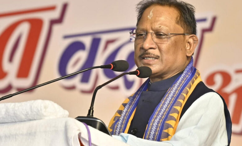 रायपुर : संतों का आशीर्वाद, जनसेवा का संकल्प: मुख्यमंत्री साय की विश्व शांति अखंड ब्रह्मयज्ञ में आस्था भरी उपस्थिति रायपुर : संतों का आशीर्वाद, जनसेवा का संकल्प: मुख्यमंत्री साय की विश्व शांति अखंड ब्रह्मयज्ञ में आस्था भरी उपस्थिति