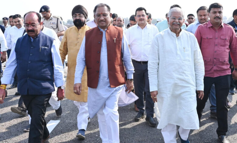 30 मार्च को आयोजित होगी ऐतिहासिक जनसभा: प्रधानमंत्री के बिलासपुर दौरे की तैयारियों का मुख्यमंत्री विष्णुदेव साय ने कार्यक्रम स्थल पर पहुँचकर लिया जायजा…