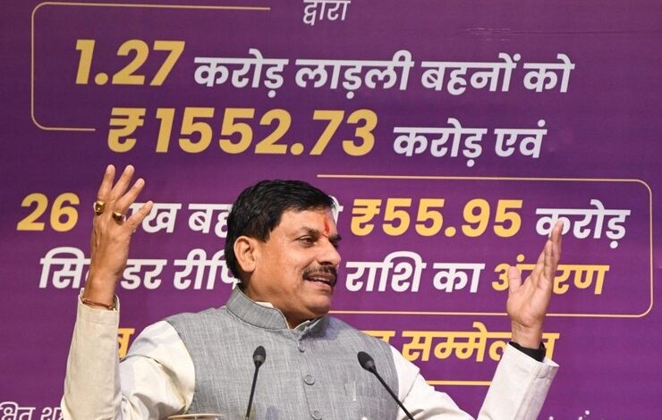 प्रधानमंत्री मोदी के नेतृत्व में नारी सशक्तिकरण का करेंगे हर संभव प्रयास, मुख्यमंत्री लाड़ली बहना योजना का देश में हो रहा है अभिनंदन : मुख्यमंत्री डॉ. यादव… प्रधानमंत्री मोदी के नेतृत्व में नारी सशक्तिकरण का करेंगे हर संभव प्रयास, मुख्यमंत्री लाड़ली बहना योजना का देश में हो रहा है अभिनंदन : मुख्यमंत्री डॉ. यादव…