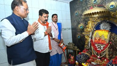 मुख्यमंत्री विष्णु देव साय ने माता कौशल्या की पूजा-अर्चना कर प्रदेशवासियों की खुशहाली की कामना की…