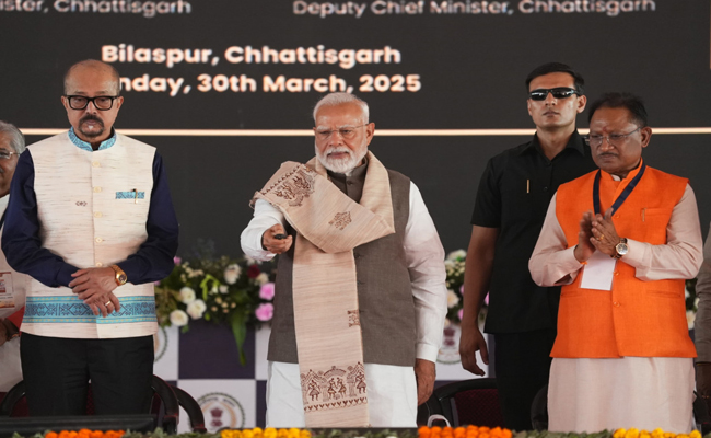 प्रधानमंत्री श्री नरेंद्र मोदी ने किया सुपर क्रिटिकल थर्मल पावर परियोजना कार्य का शुभारंभ
