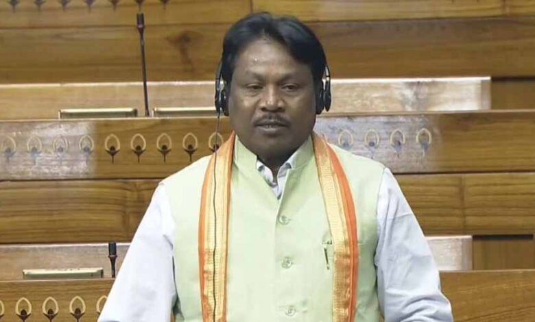सांसद महेश कश्यप ने संसद में उठाया इंद्रावती नदी मुद्दा, केंद्रीय जल मंत्री से समाधान की मांग की सांसद महेश कश्यप ने संसद में उठाया इंद्रावती नदी मुद्दा, केंद्रीय जल मंत्री से समाधान की मांग की
