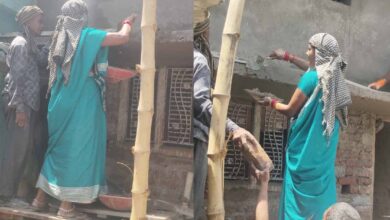 ईंट, सीमेंट गारों से अनीता के जीवन को मिल रही मजबूती