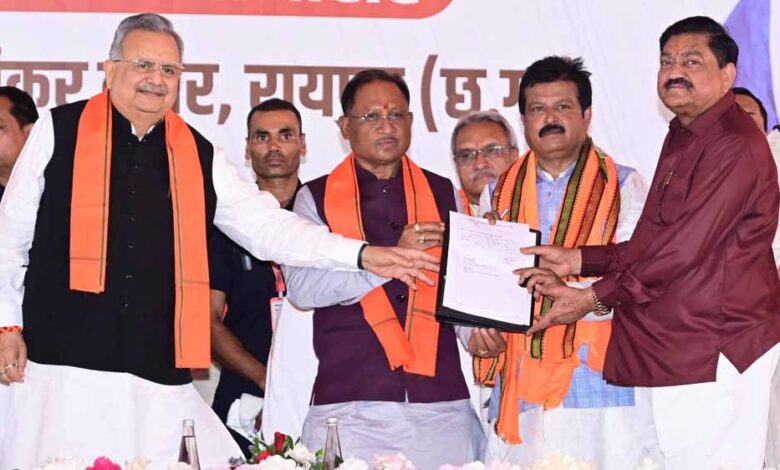 रायपुर : छत्तीसगढ़ की पीडीएस व्यवस्था पूरे देश में सर्वश्रेष्ठ: मुख्यमंत्री विष्णु देव साय