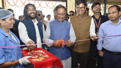 CG News: मुख्यमंत्री विष्णुदेव साय ने नवा रायपुर अटल नगर के पचेड़ा में ‘झरिया’ एल्कलाइन वॉटर बॉटलिंग प्लांट का किया शुभारंभ…
