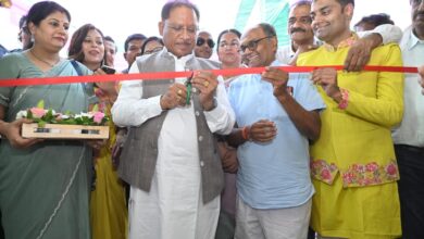 CG News: मुख्यमंत्री विष्णु देव साय ने स्वरा प्रतिष्ठान का भव्य शुभारंभ किया, संचालक को दी शुभकामनाएं…
