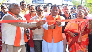 मुख्यमंत्री श्री विष्णुदेव साय ने बगिया में पर्यावरण वाटिका का किया लोकार्पण