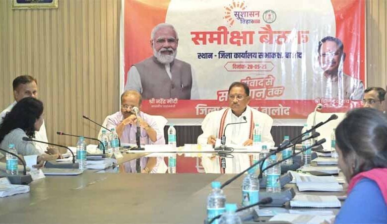 विकसित छत्तीसगढ़ की परिकल्पना साकार करने सभी अधिकारी निष्ठा एवं प्रतिबद्धता से करें कार्य: मुख्यमंत्री साय