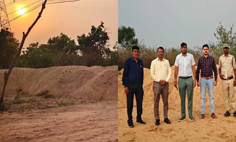 अवैध रेत भंडारण के खिलाफ बड़ी कार्रवाई, 435 ट्रैक्टर किए जब्त अवैध रेत भंडारण के खिलाफ बड़ी कार्रवाई, 435 ट्रैक्टर किए जब्त