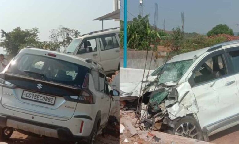 सरगुजा में तेज रफ्तार का कहर, कार ने बाइक को मारी टक्कर, 3 लोगों की मौत सरगुजा में तेज रफ्तार का कहर, कार ने बाइक को मारी टक्कर, 3 लोगों की मौत