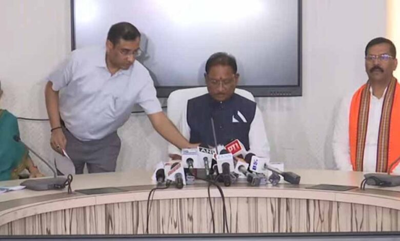 छत्तीसगढ़ माध्यमिक शिक्षा मंडल 10वीं और 12वीं बोर्ड परीक्षा का परिणाम मुख्यमंत्री साय ने जारी छत्तीसगढ़ माध्यमिक शिक्षा मंडल 10वीं और 12वीं बोर्ड परीक्षा का परिणाम मुख्यमंत्री साय ने जारी