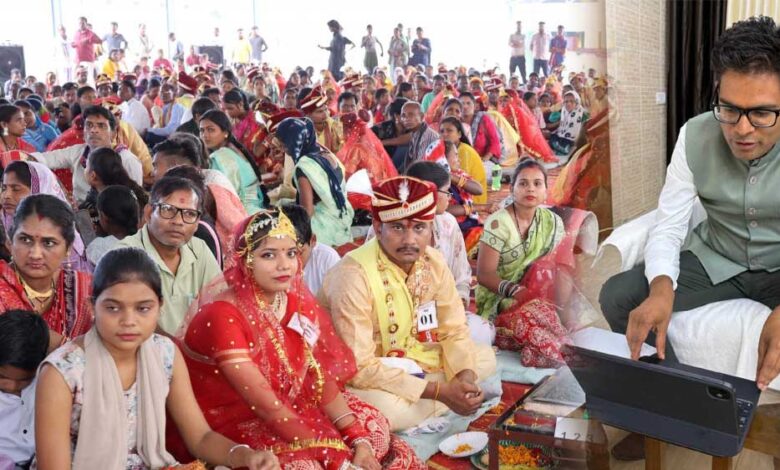 रायपुर : मुख्यमंत्री सामूहिक कन्या विवाह: दहेज मुक्त समाज की दिशा में अनुकरणीय पहल – वित्त मंत्री ओपी चौधरी