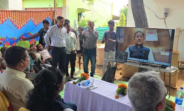 रायपुर : छत्तीसगढ़ के पामेड़ में खुली ग्रामीण बैंक की शाखा:मुख्यमंत्री विष्णुदेव साय ने किया वर्चुअल शुभारंभ रायपुर : छत्तीसगढ़ के पामेड़ में खुली ग्रामीण बैंक की शाखा:मुख्यमंत्री विष्णुदेव साय ने किया वर्चुअल शुभारंभ