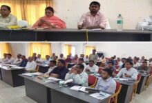 अमृत धारा डीपीआरसी भवन में समय सीमा की बैठक सम्पन्न