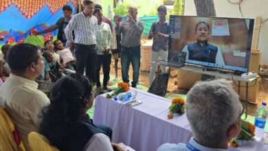 CG News: छत्तीसगढ़ के पामेड़ में ग्रामीण बैंक शाखा का वर्चुअल शुभारंभ, सीएम विष्णुदेव साय ने कहा- माओवाद मुक्त क्षेत्र में रखी जा रही विकास की नींव….