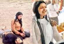 पहलगाम हमले के पीड़ित लेफ्टिनेंट नरवाल की पत्नी के साथ खड़ा है एनसीडब्ल्यू