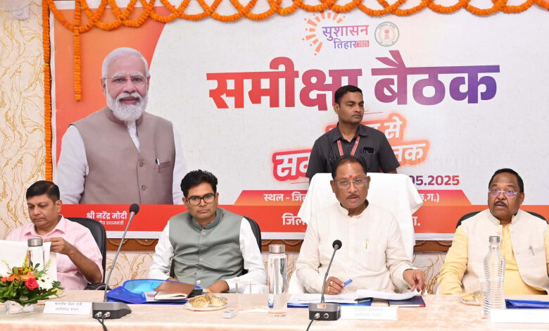 CG NEWS- अच्छा प्रदर्शन करने वाले जिलों को मिलेगा पुरस्कार: मुख्यमंत्री विष्णु देव साय…. CG NEWS- अच्छा प्रदर्शन करने वाले जिलों को मिलेगा पुरस्कार: मुख्यमंत्री विष्णु देव साय….