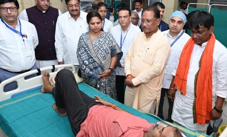 CG NEWS: मुख्यमंत्री विष्णुदेव साय का जिला अस्पताल में औचक निरीक्षण: मरीजों से की आत्मीय बातचीत, स्वास्थ्य सुविधाओं की ली जानकारी…. CG NEWS: मुख्यमंत्री विष्णुदेव साय का जिला अस्पताल में औचक निरीक्षण: मरीजों से की आत्मीय बातचीत, स्वास्थ्य सुविधाओं की ली जानकारी….