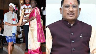 CG News: राष्ट्रपति द्रौपदी मुर्मू ने पंडीराम मंडावी को पद्मश्री सम्मान से किया अलंकृत, मुख्यमंत्री विष्णुदेव साय ने दी बधाई….