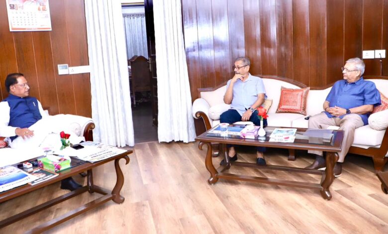 CG News- छत्तीसगढ़ में स्वास्थ्य और उद्योग क्षेत्र में निवेश की नई पहल: मुख्यमंत्री साय से उद्योग समूहों की महत्वपूर्ण मुलाकात, स्वास्थ्य और उद्योग पर फोकस…. CG News- छत्तीसगढ़ में स्वास्थ्य और उद्योग क्षेत्र में निवेश की नई पहल: मुख्यमंत्री साय से उद्योग समूहों की महत्वपूर्ण मुलाकात, स्वास्थ्य और उद्योग पर फोकस….