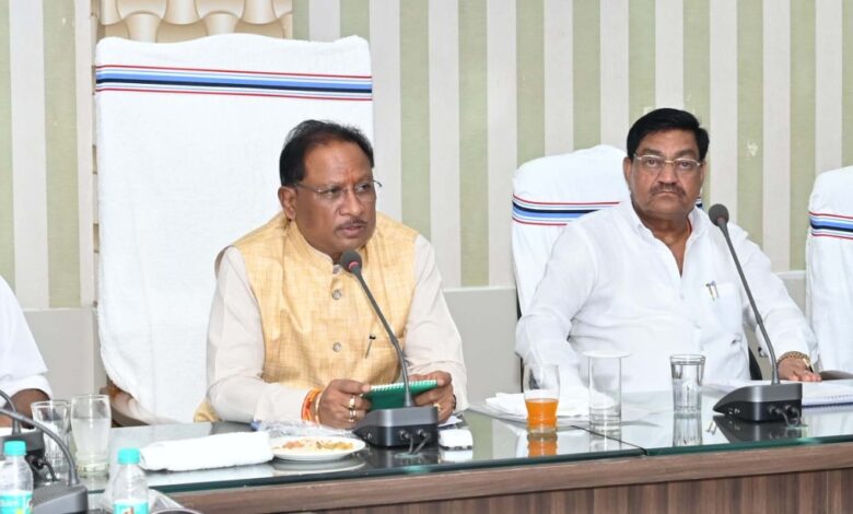 CG News: मुख्यमंत्री विष्णु देव साय ने विकास कार्यों में तेजी लाने और समयबद्ध क्रियान्वयन के दिए निर्देश…. CG News: मुख्यमंत्री विष्णु देव साय ने विकास कार्यों में तेजी लाने और समयबद्ध क्रियान्वयन के दिए निर्देश….