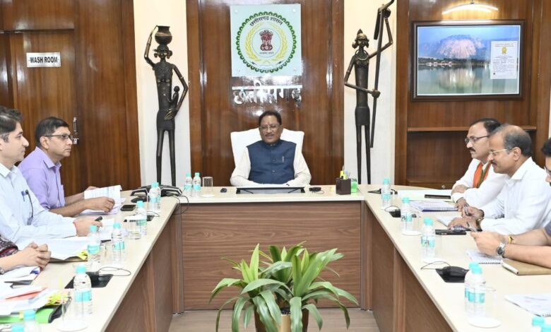 CG NEWS: स्वास्थ्य सेवाओं के विस्तार के लिए मुख्यमंत्री साय के निर्देश: आमजन को मिले बेहतर सुविधाएं… CG NEWS: स्वास्थ्य सेवाओं के विस्तार के लिए मुख्यमंत्री साय के निर्देश: आमजन को मिले बेहतर सुविधाएं…