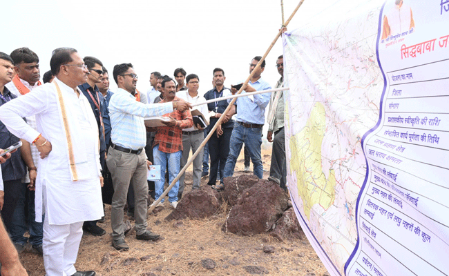 सिद्धबाबा जलाशय बनेगा सिंचाई का मजबूत आधार: मुख्यमंत्री श्री विष्णुदेव साय सिद्धबाबा जलाशय बनेगा सिंचाई का मजबूत आधार: मुख्यमंत्री श्री विष्णुदेव साय