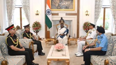 सीडीएस, तीनों सेनाओं के प्रमुखों ने राष्ट्रपति को दी ऑपरेशन सिंदूर की जानकारी