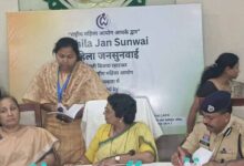 कलेक्टर रेडक्रॉस भवन में राष्ट्रीय महिला आयोग की अध्यक्ष रहाटकर ने की प्रेसवार्ता