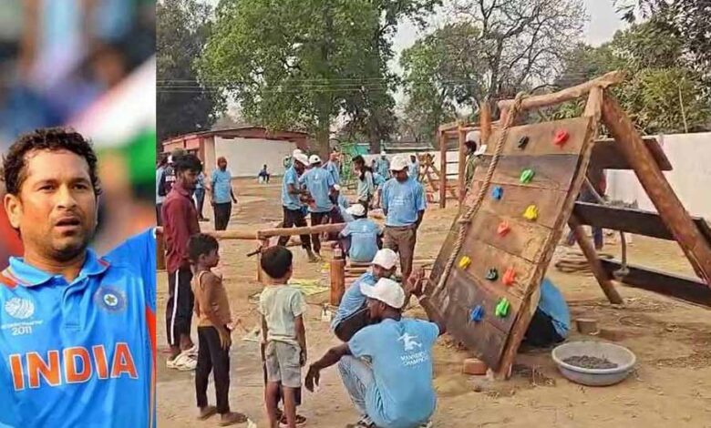 सचिन तेंदुलकर 50 गांवों में बनवा रहे मैदान, बस्तर के युवाओं को मिलेगा प्रतिभा निखारने का मौका सचिन तेंदुलकर 50 गांवों में बनवा रहे मैदान, बस्तर के युवाओं को मिलेगा प्रतिभा निखारने का मौका