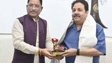 बीसीसीआई उपाध्यक्ष राजीव शुक्ला ने सीएम साय से की सौजन्य मुलाकात