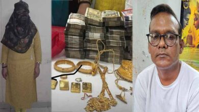 दुर्ग में सराफा व्यवसायी से दो करोड़ की वसूली, शातिर दंपती गिफ्तार