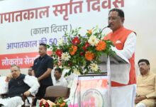 लोकतंत्र केवल एक शासन प्रणाली नहीं, बल्कि जीवन जीने की एक पद्धति:लोकतंत्र सेनानियों का संघर्ष हम सबके लिए प्रेरणास्रोत : मुख्यमंत्री साय